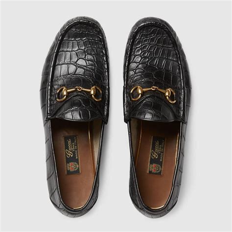 men's shoes gucci loafers|gucci loafers men monogram.